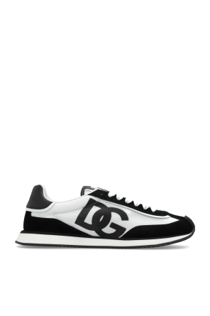 【関税&送料込み】Dolce & Gabbana White And Black Sneakers Dolce & Gabbana Sneakers with logo | Men's Shoes | Vitkac